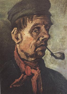 Vincent Van Gogh Head of a Peasant with a Pipe (nn040